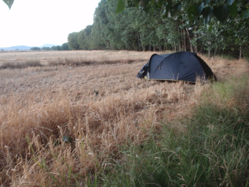 Campamento improvisado