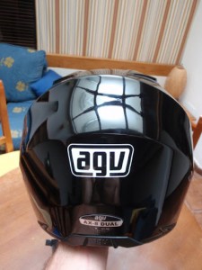 Casco AGV AX-8 Dual Casco AGV AX-8 Dual, vista trasera