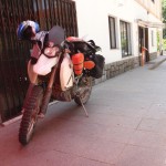 BMW G650X Descansando