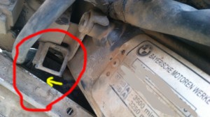 Lugar de la ficha eléctrica