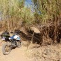 Terreno muy seco cerca del mediterráneo