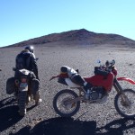 piedra negra marruecos moto trail